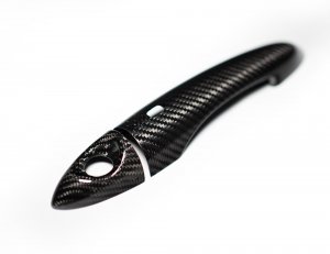 Dodge Hornet Exterior Door Handle Set - Carbon Fiber - Feroce Carbon Dodge Hornet Exterior Door Handle Set - Carbon Fiber - Feroce Carbon